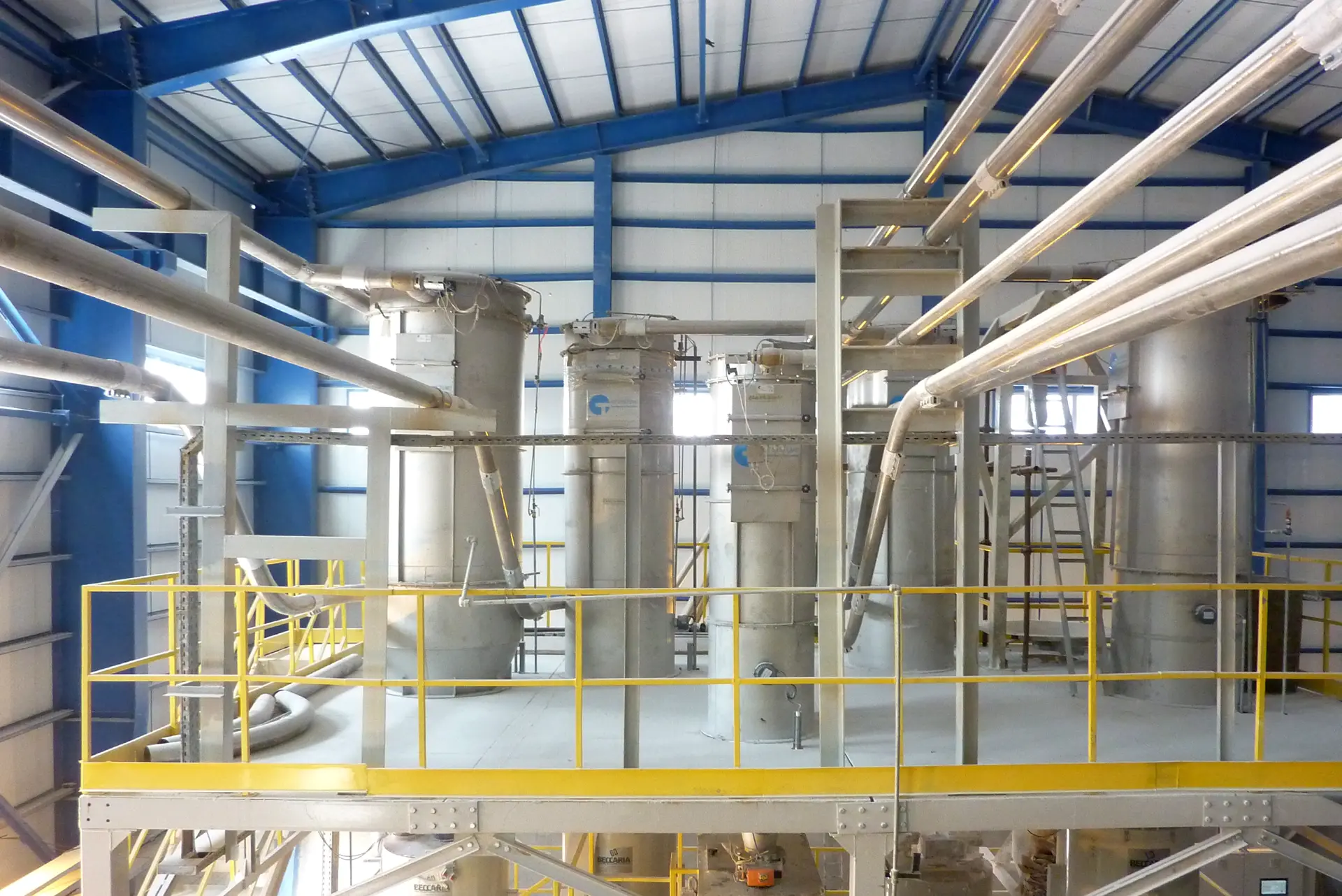 impianti stoccaggio movimentazione materie prime