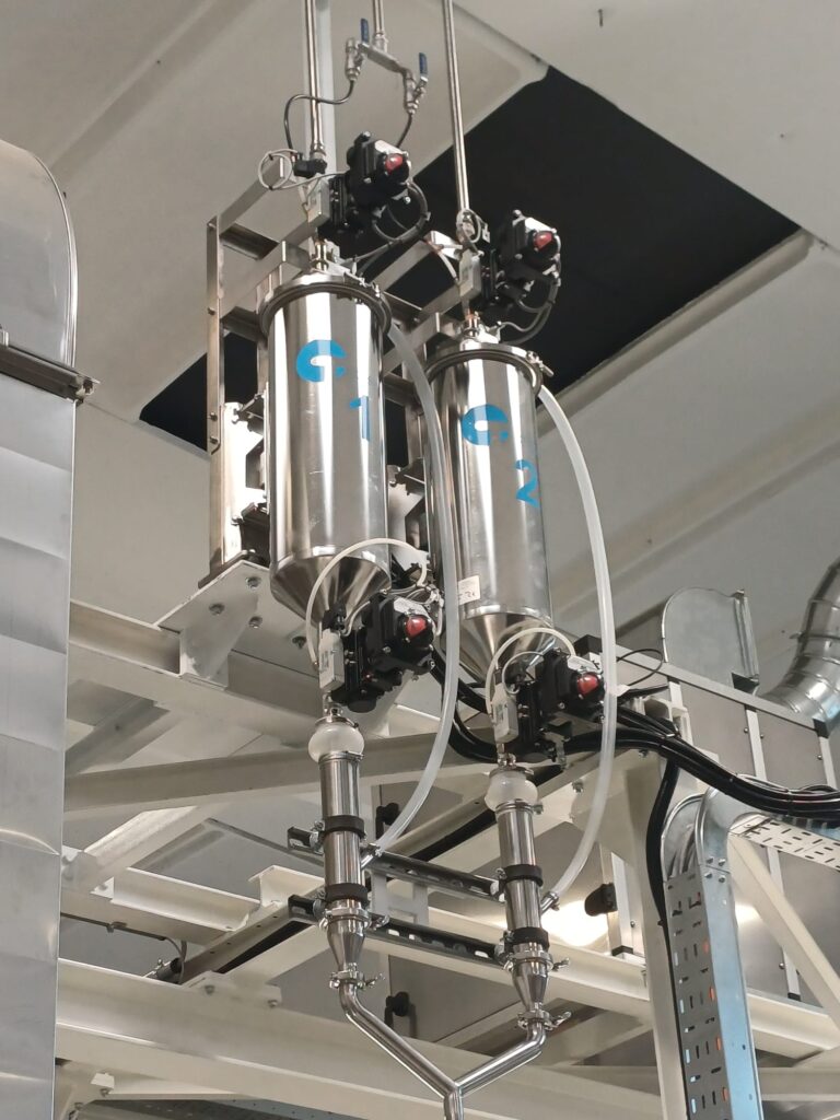 CT gravibatch systems
